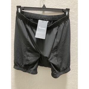 Sportneer Women Medium Padded Mountain Bike Riding Shorts Black